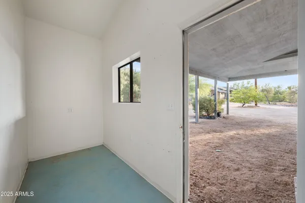 a view of a storage & utility room