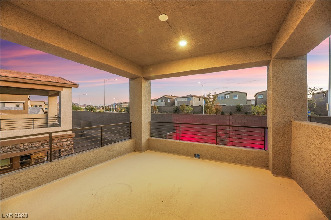 291 Robson Rdg Lane Henderson, NV 89015 - Photo 46 of 77 Primary Suite Balcony Overlooking Backyard