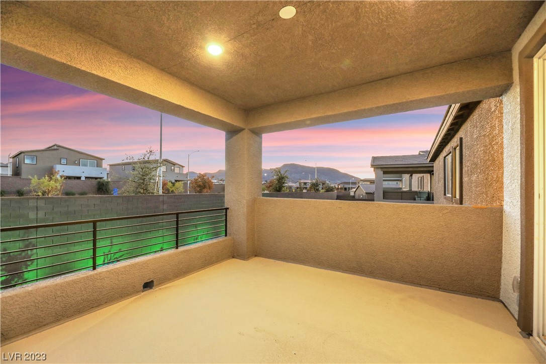 291 Robson Rdg Lane Henderson, NV 89015 - Photo 47 of 77 Primary Suite Balcony Overlooking Backyard and Loo