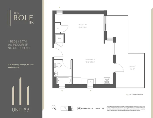 $529,500 | 1546 Broadway, Unit 6B | Bedford-Stuyvesant