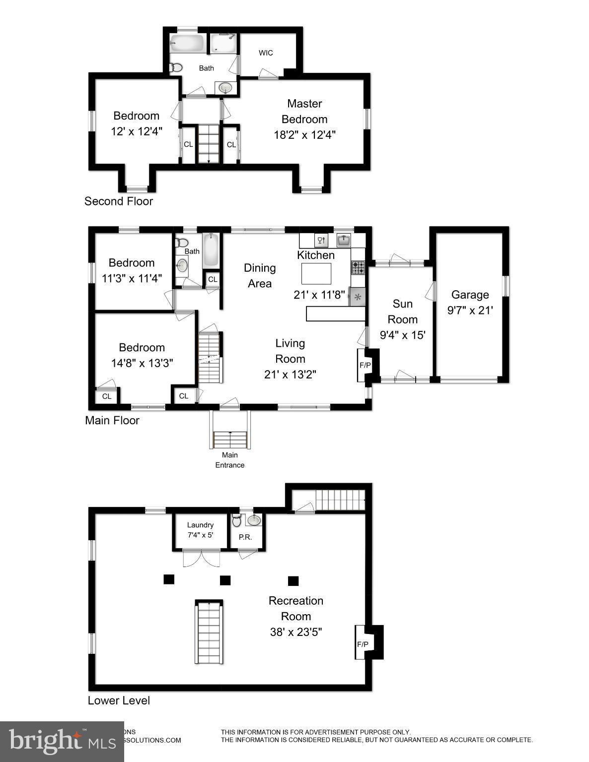 4018 Raleigh Road Pikesville, MD 21208 - Photo 30 of 30 Floor Plan
