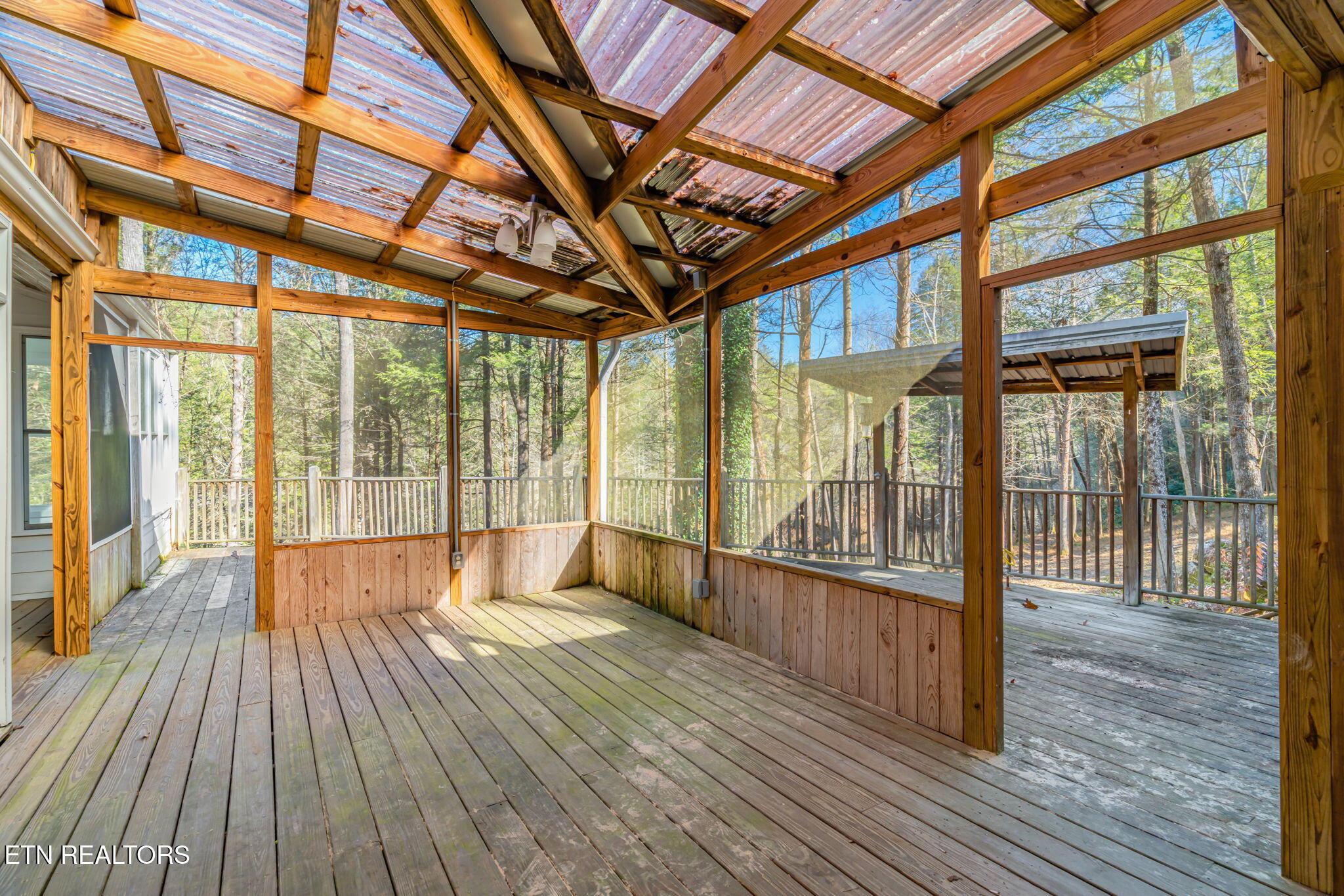 135 White Creek Court Deer Lodge, TN 37726 - Photo 11 of 57 White House - Screened, Covered Porch