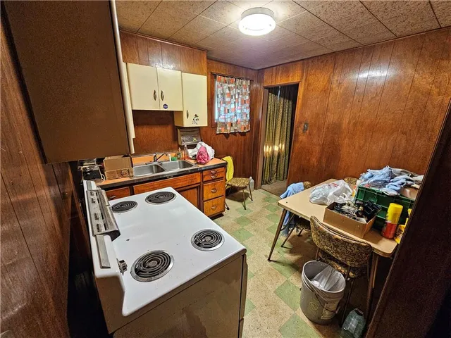 a storage room with washer and dryer