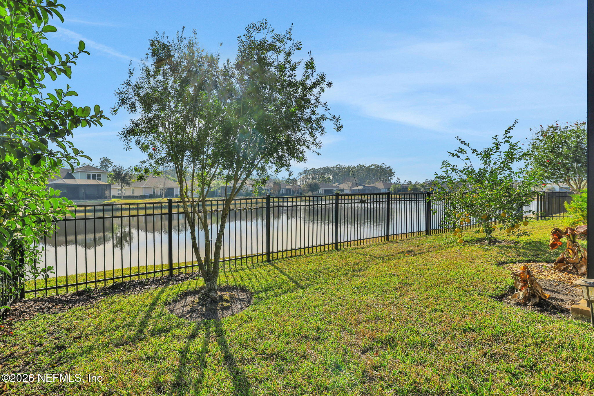 182 St Kitts Loop St. Augustine, FL 32092 - Photo 50 of 71 a garden with wooden fence