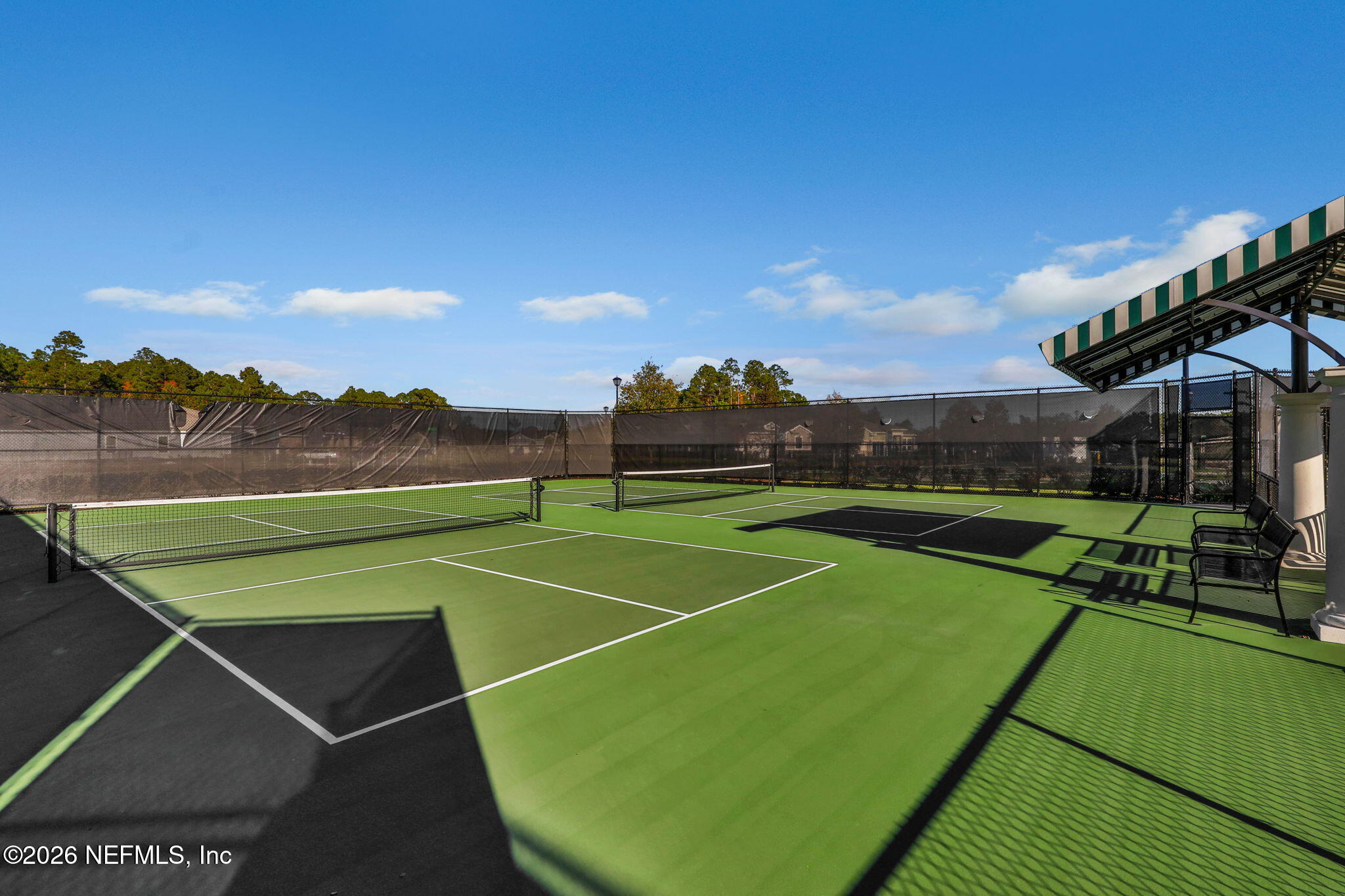 182 St Kitts Loop St. Augustine, FL 32092 - Photo 70 of 71 a view of a tennis court