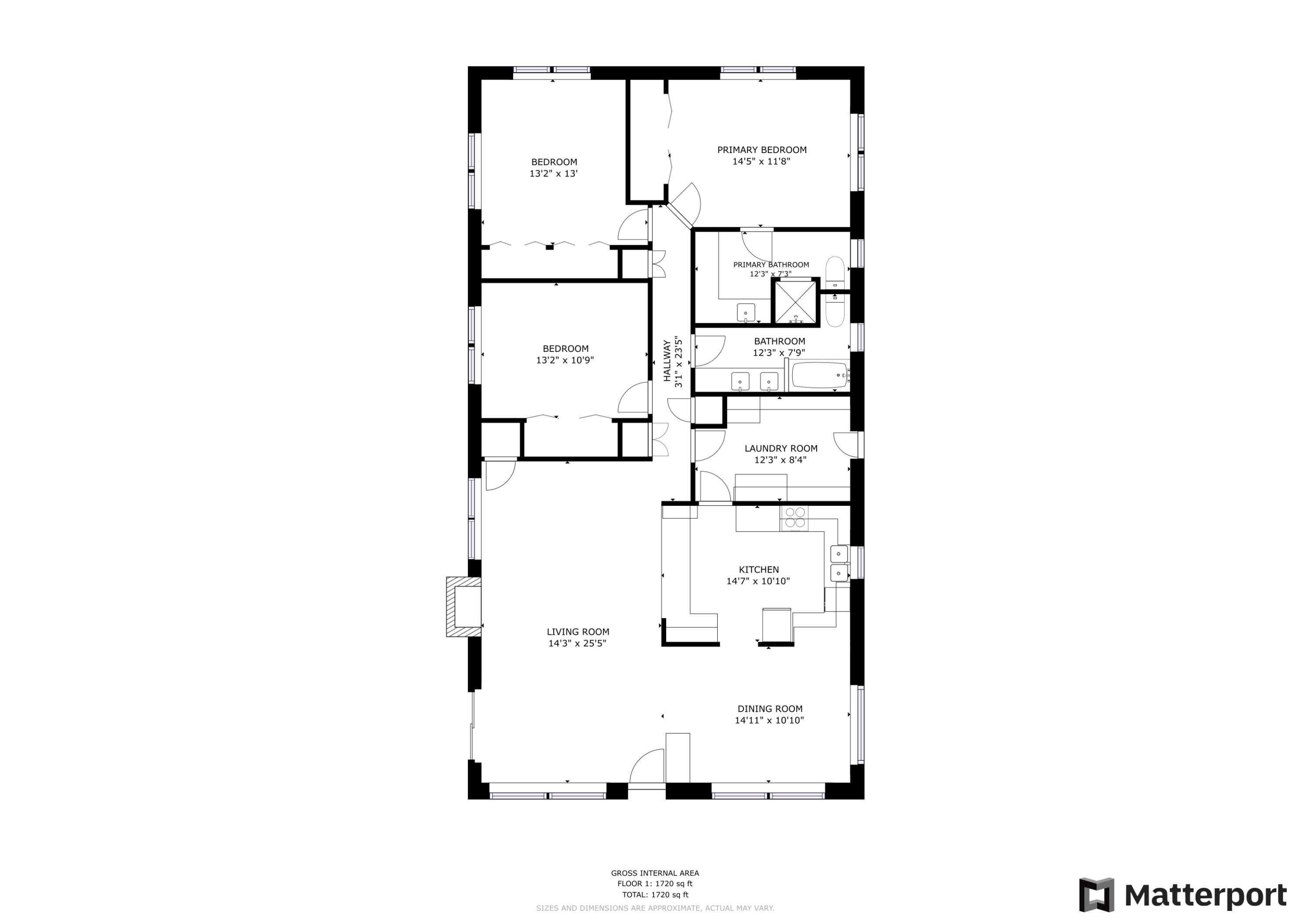 63259 East 256 Road Grove, OK 74344 - Photo 22 of 23 Schematic Floor Plan