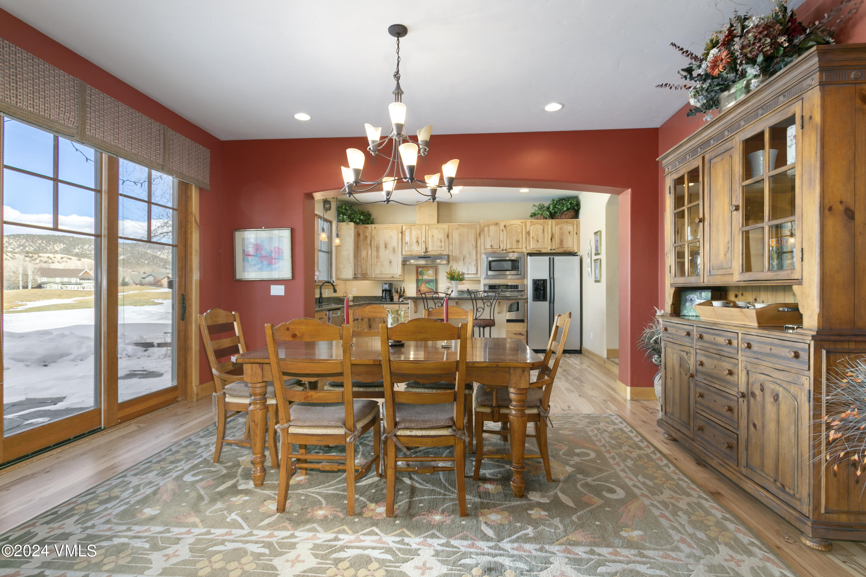 119 Sawmill Circle Eagle, CO 81631 - Photo 12 of 45 a view of a dining room with furniture window and outside view