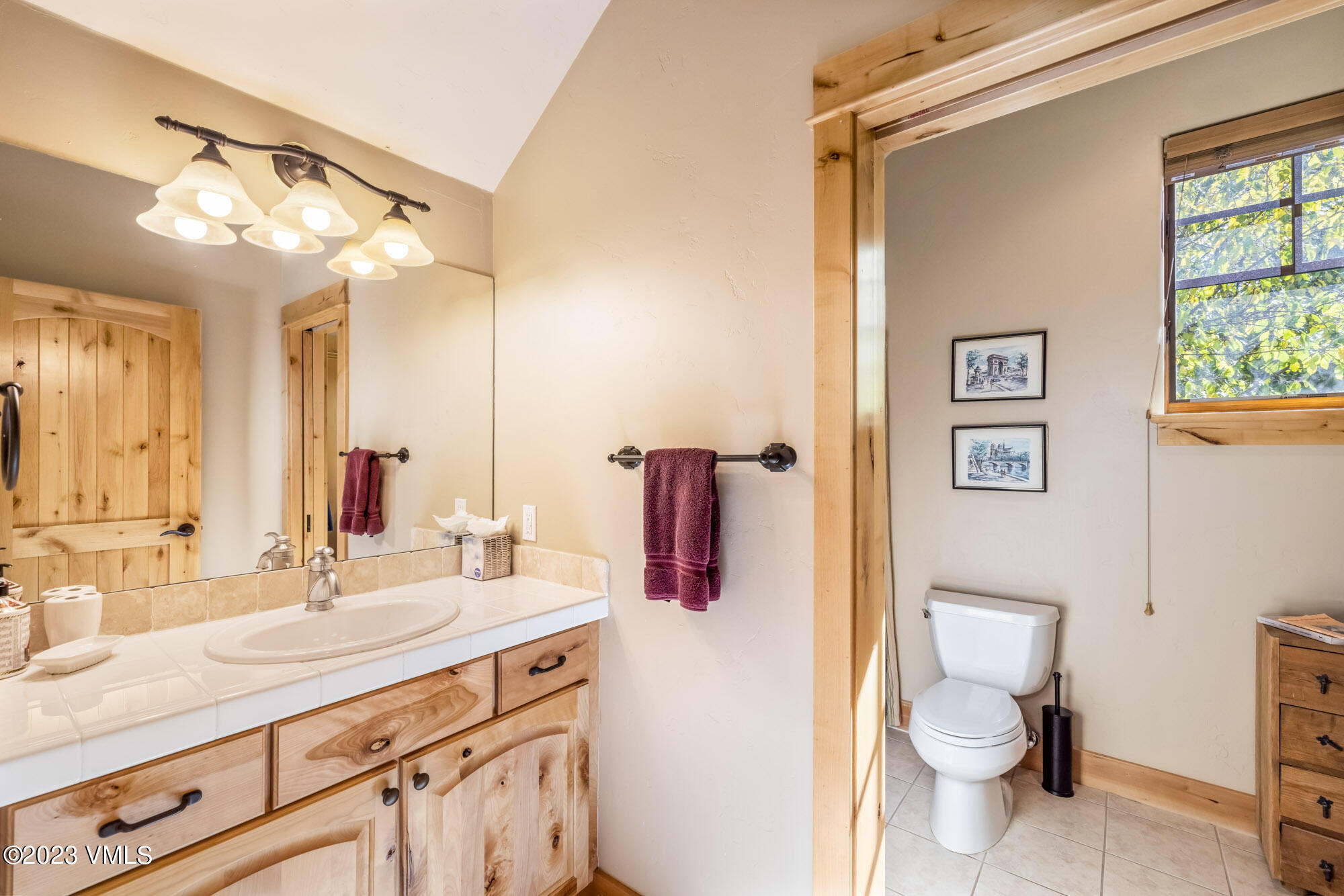 119 Sawmill Circle Eagle, CO 81631 - Photo 30 of 45 a bathroom with a sink a toilet a mirror and shower
