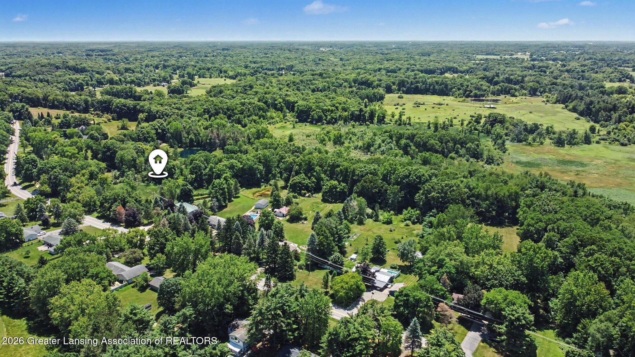 905 West Dansville Road Mason, MI 48854 - Photo 42 of 50 Aerial