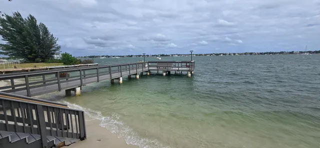 a view of a lake and ocean view