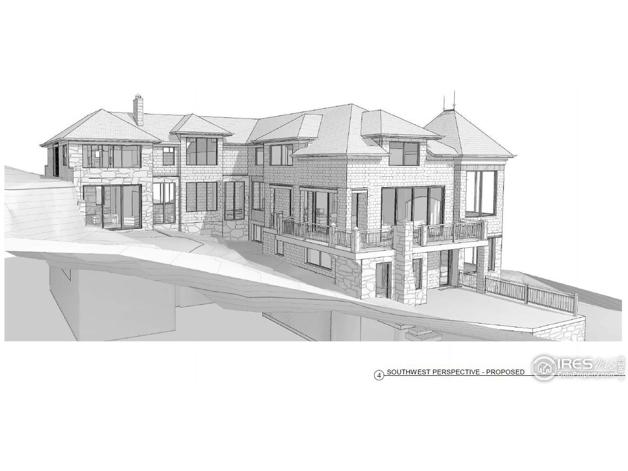 1033 5th Street Boulder, CO 80302 - Photo 14 of 14 a black and white photo of a very nice looking room