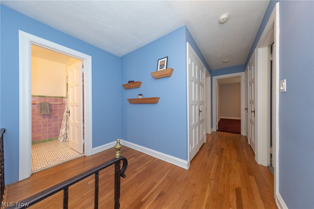 3329 Chalfant Road Cleveland, OH 44120 - Photo 16 of 33 The second floor landing and hallway with two linen closets