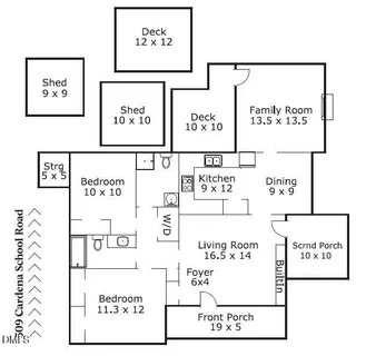 $375,000 | 509 Cardena School Road, Fuquay-Varina, NC 27526