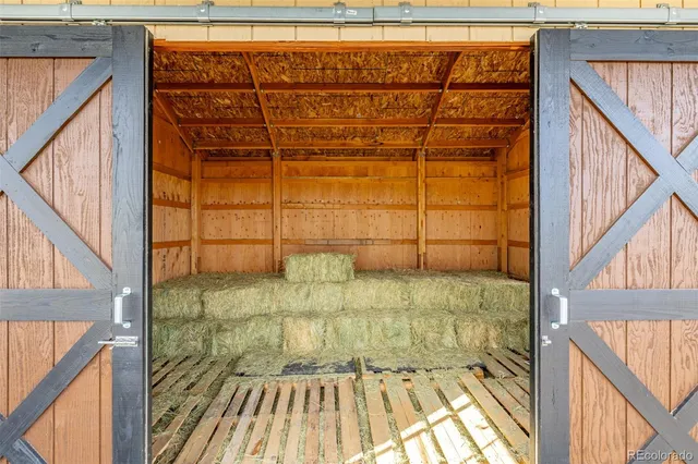 a view of a lake and a yard