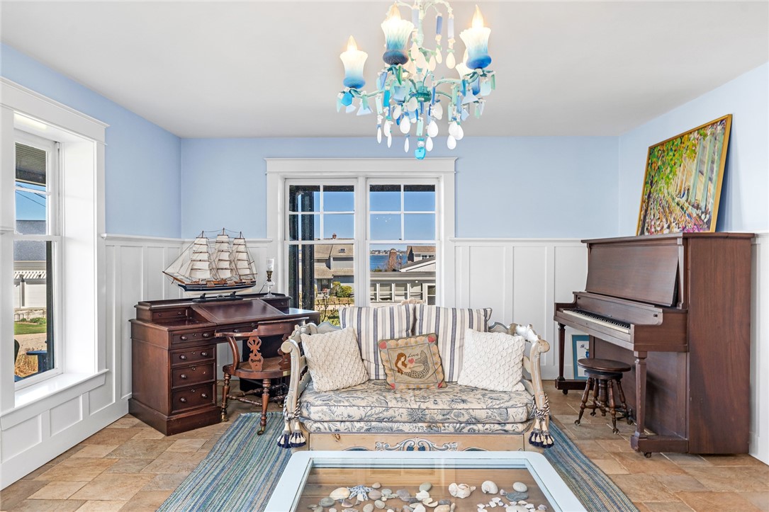 7 Clarkes Village Road Jamestown, RI 02835 - Photo 20 of 50 Entry with ocean views