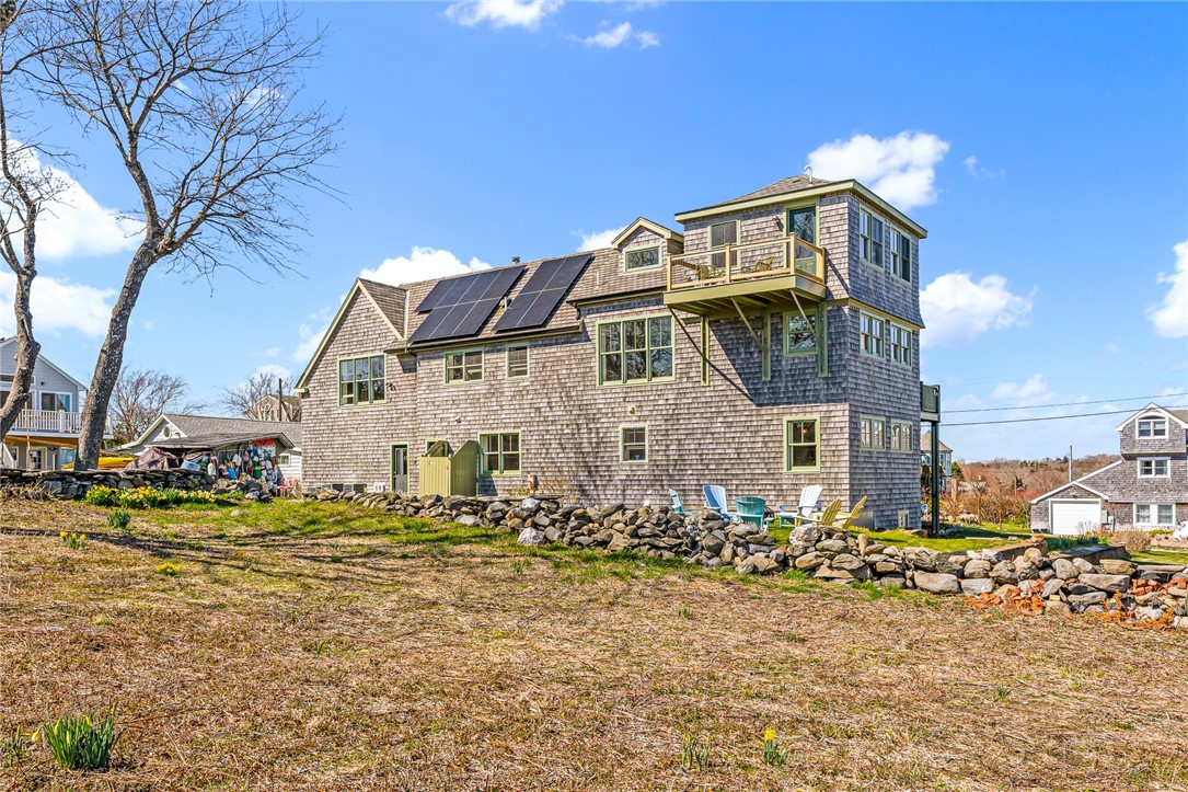 7 Clarkes Village Road Jamestown, RI 02835 - Photo 39 of 50 Back of home from Nature Conservancy land