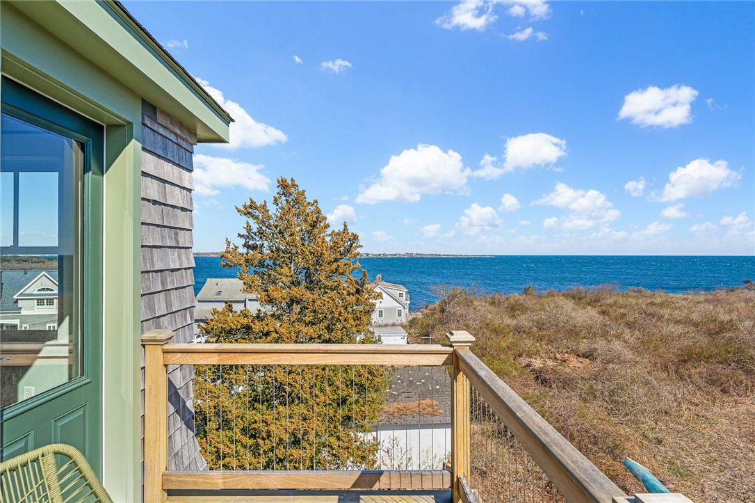 7 Clarkes Village Road Jamestown, RI 02835 - Photo 7 of 50 Deck with ocean views