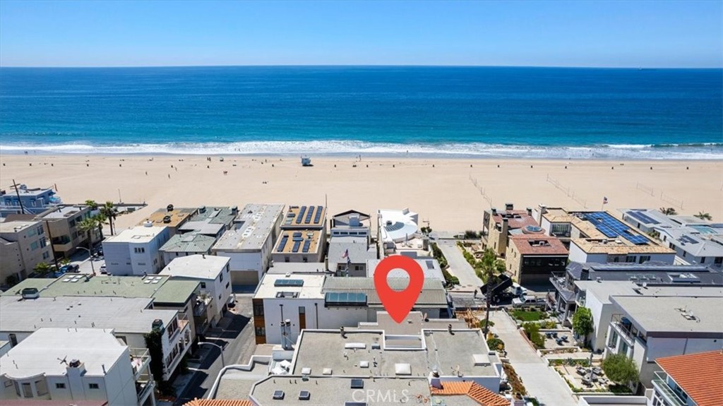 124 2nd Street Manhattan Beach, CA 90266 - Photo 7 of 11 an aerial view of a ocean beach