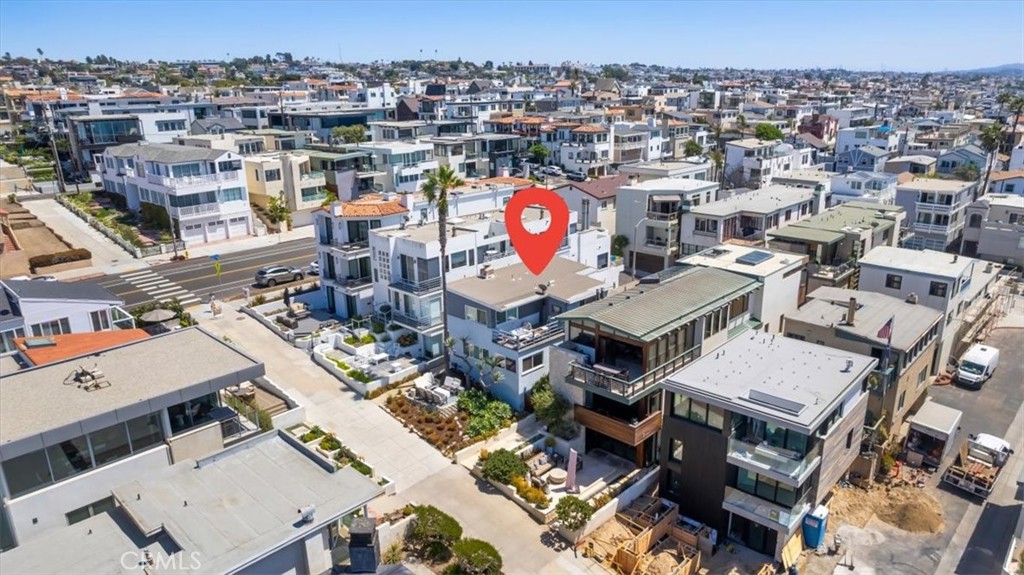 124 2nd Street Manhattan Beach, CA 90266 - Photo 9 of 11 an aerial view of a city