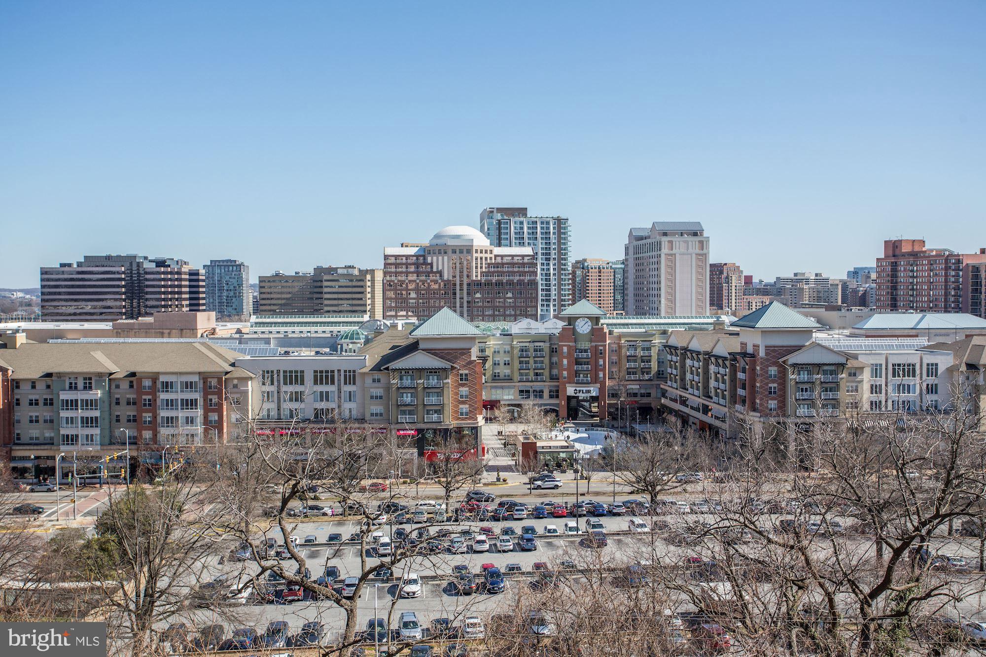 1101 South Arlington Ridge Road, Unit 902 Arlington, VA 22202 - Photo 33 of 38 a view of a city with tall buildings