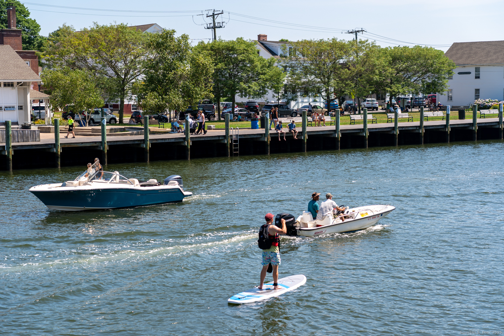 60 Willow Street, Unit 305 Stonington, CT 06355 - Photo 21 of 21 a view of a lake with boats and trees