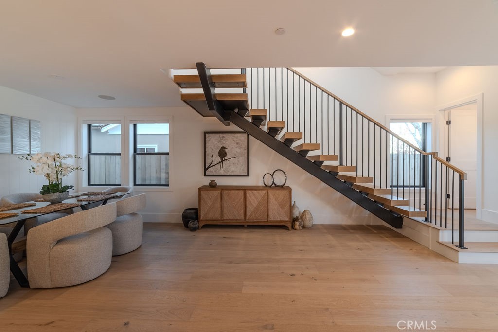 603 Acacia Avenue, Unit A Corona del Mar, CA 92625 - Photo 20 of 53 a view of entryway and hall with wooden floor
