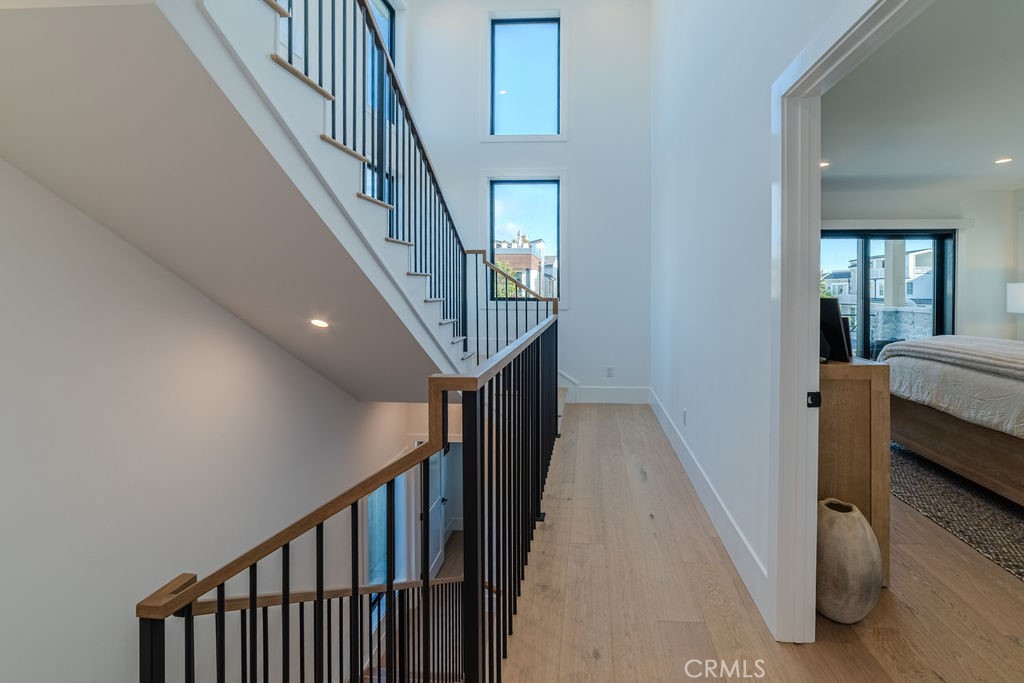 603 Acacia Avenue, Unit A Corona del Mar, CA 92625 - Photo 43 of 53 a view of a hallway view with staircase