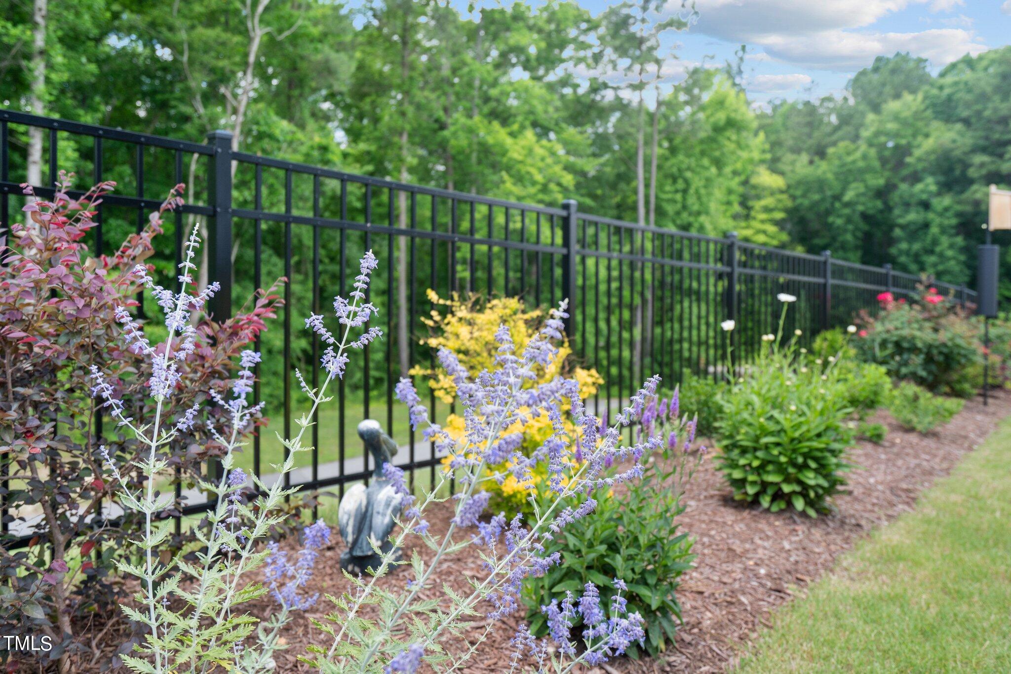 229 Ivory Lane Raleigh, NC 27610 - Photo 35 of 46 a garden view