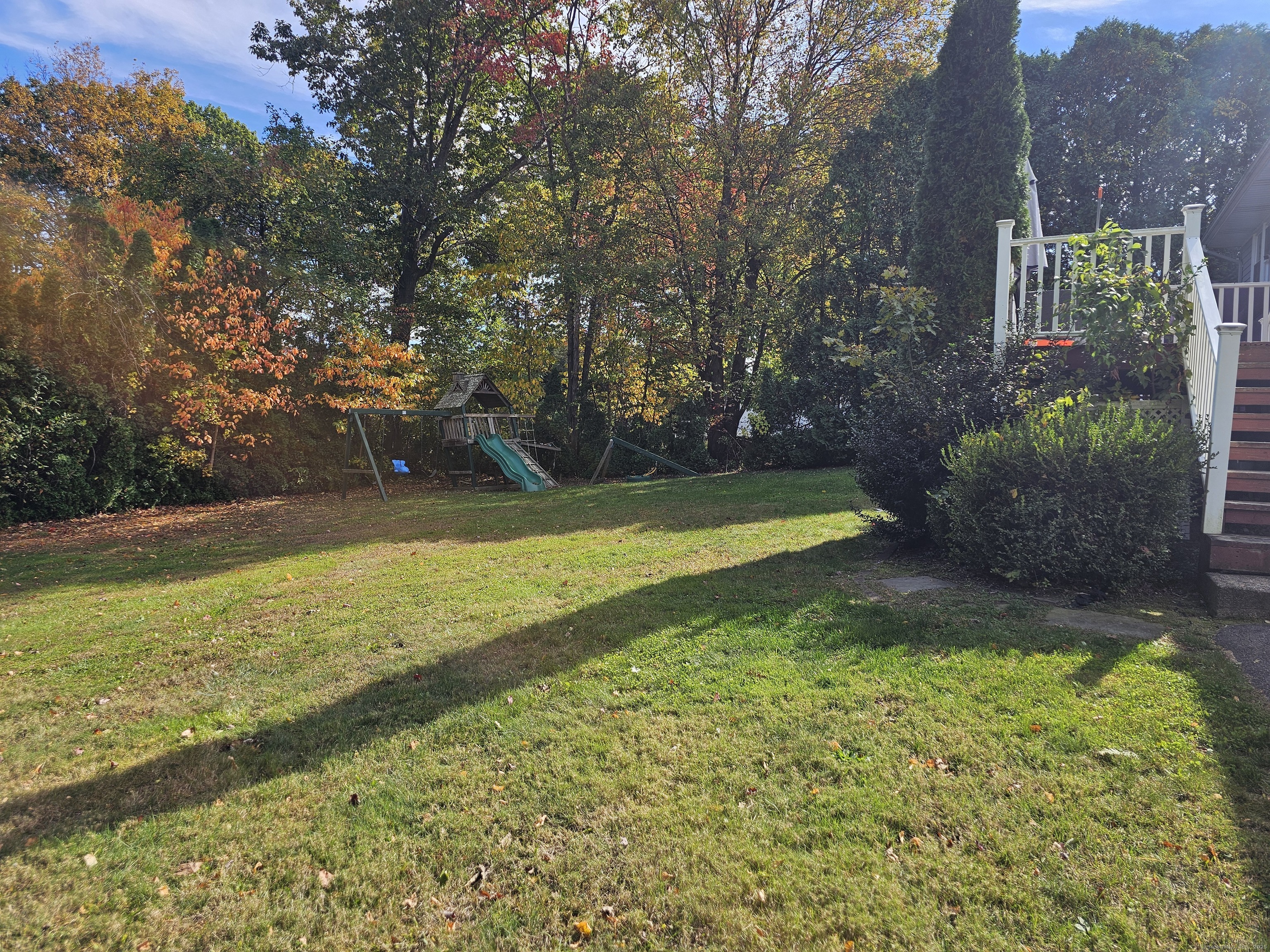 222 Crest Street Waterbury, CT 06708 - Photo 15 of 15 a view of yard with swimming pool and green space