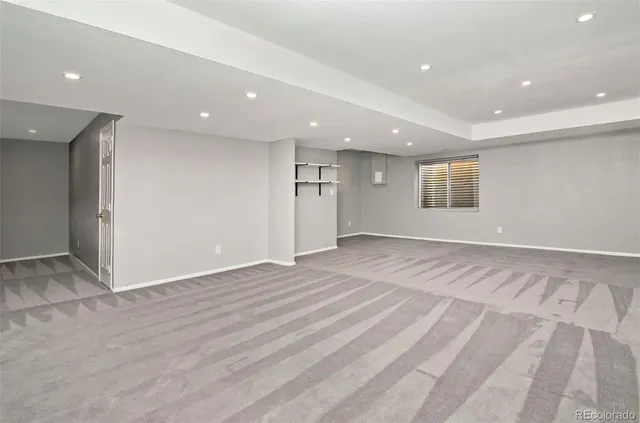 a view of a livingroom with a chandelier