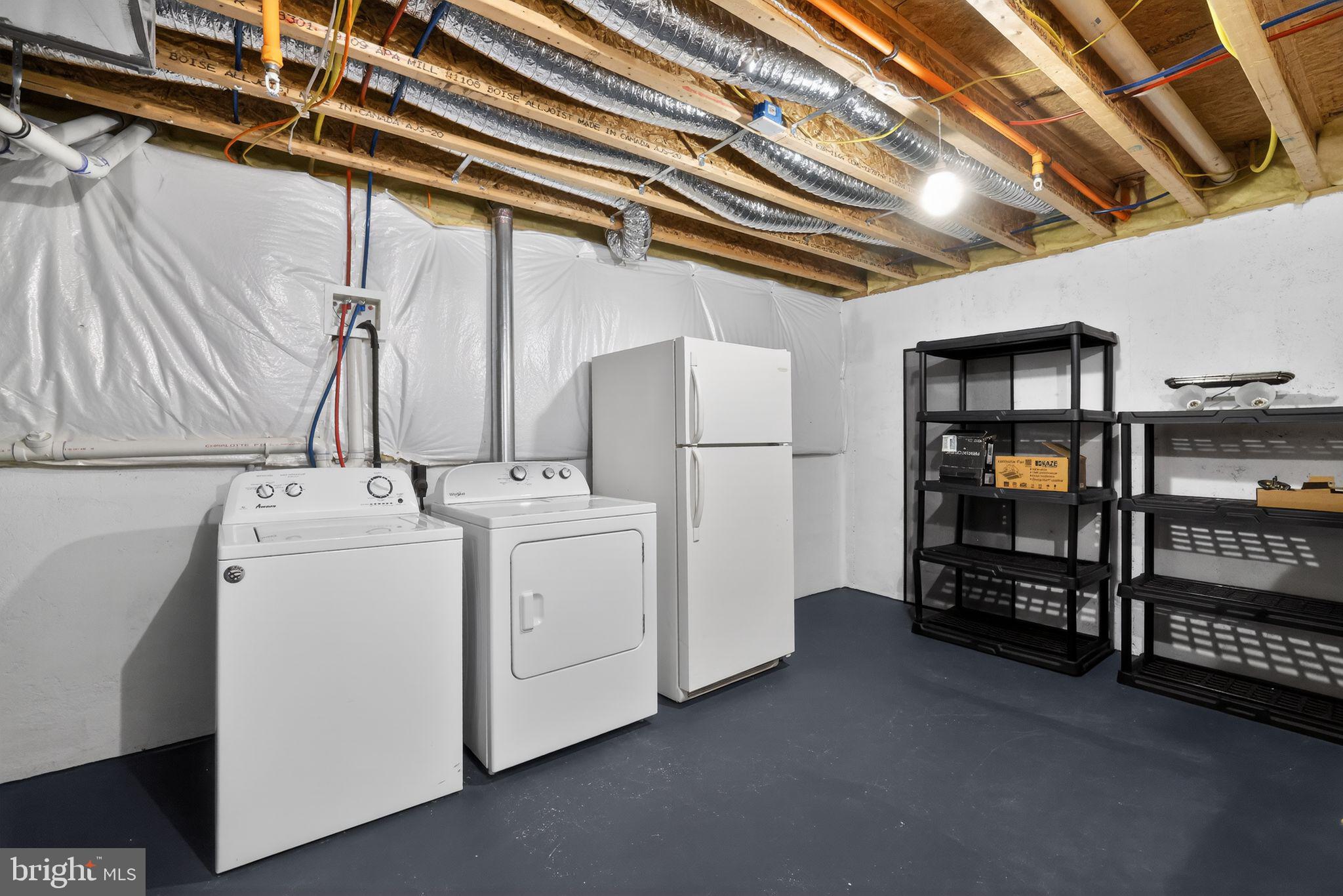 3669 Jacob Stout Road, Unit 8 Doylestown, PA 18902 - Photo 29 of 34 a utility room with dryer and washer