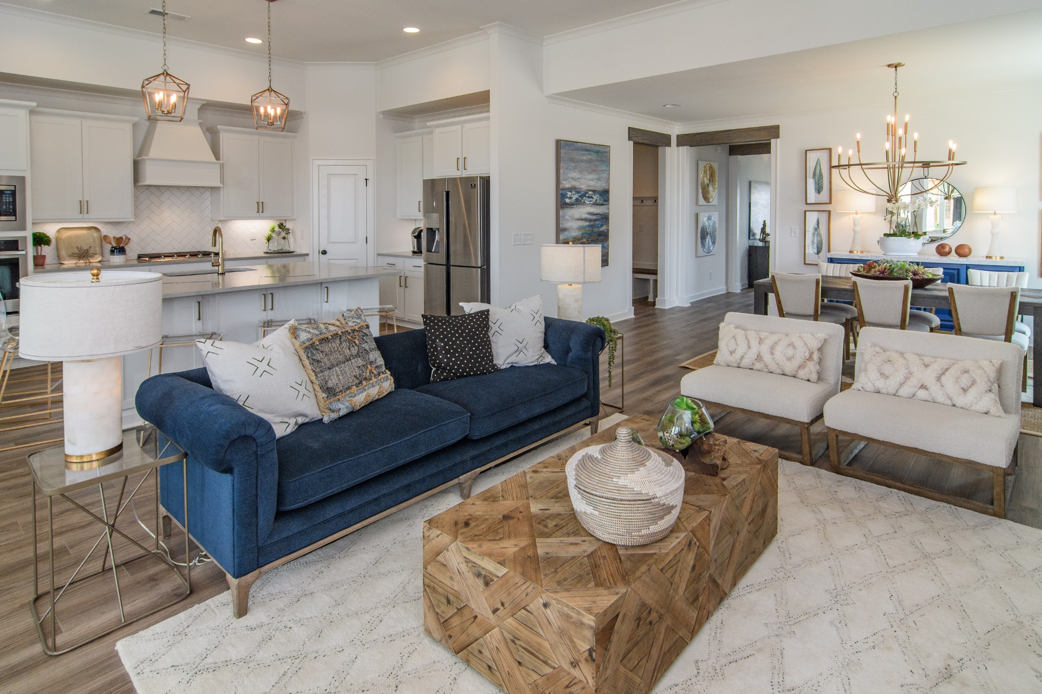 892 Plowson Road Mount Juliet, TN 37122 - Photo 12 of 39 a living room with furniture and a dining table
