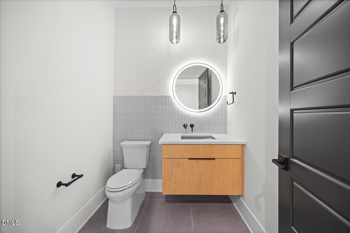 5406 Garrett Road Durham, NC 27707 - Photo 61 of 80 main floor half bath
