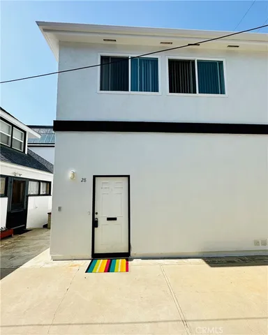 a backyard view of a house