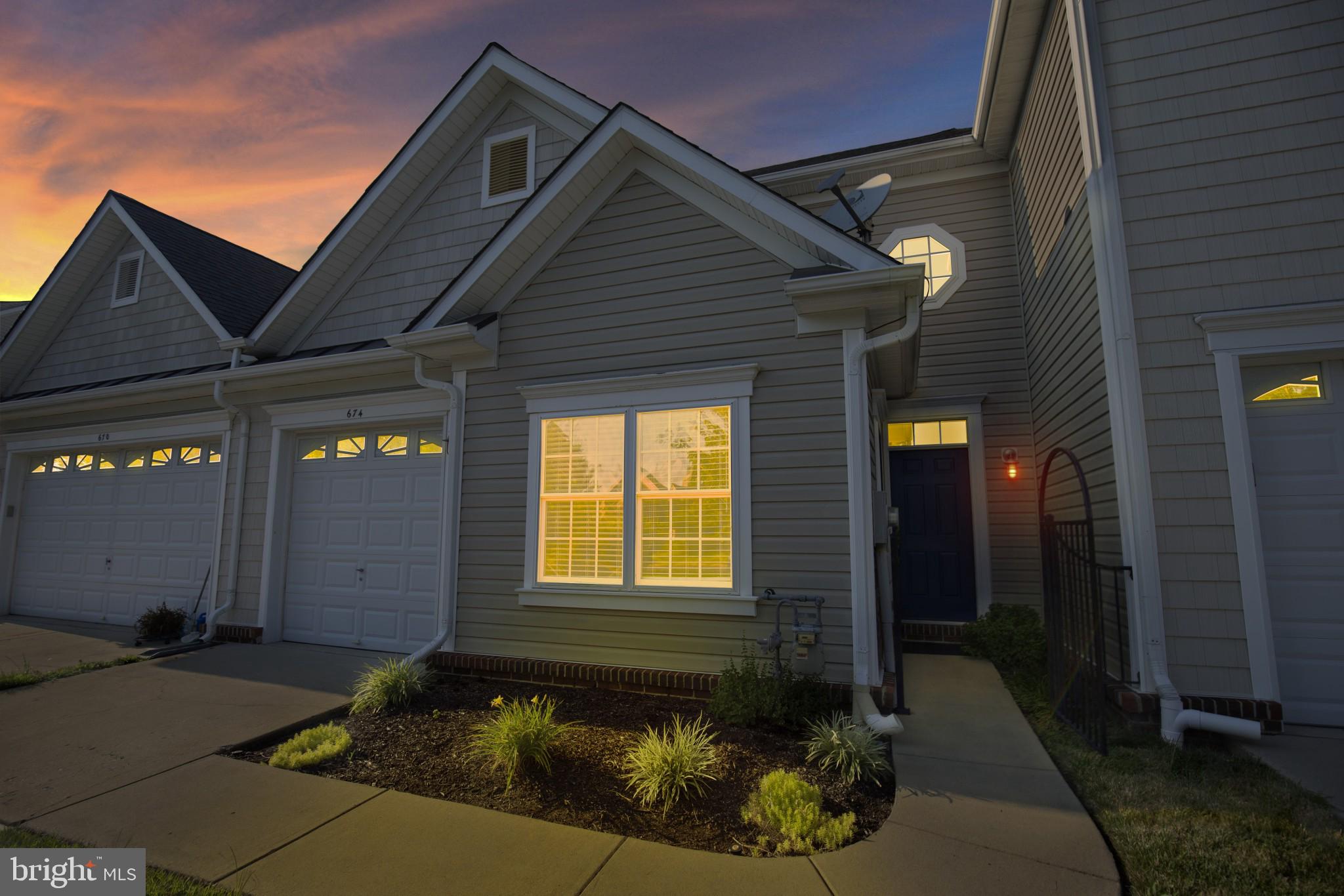 674 Ruxton Road, Unit 63 Solomons, MD 20629 - Photo 31 of 32 The townhome at twilight.