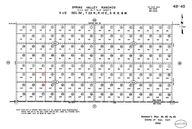$15,900 | 0 Charity Lane, Tecopa, CA 92389
