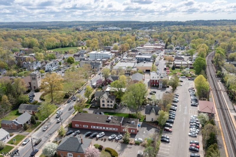 331 Main Street Chatham, NJ 07928 - Photo 14 of 15 an aerial view of residential houses with outdoor space