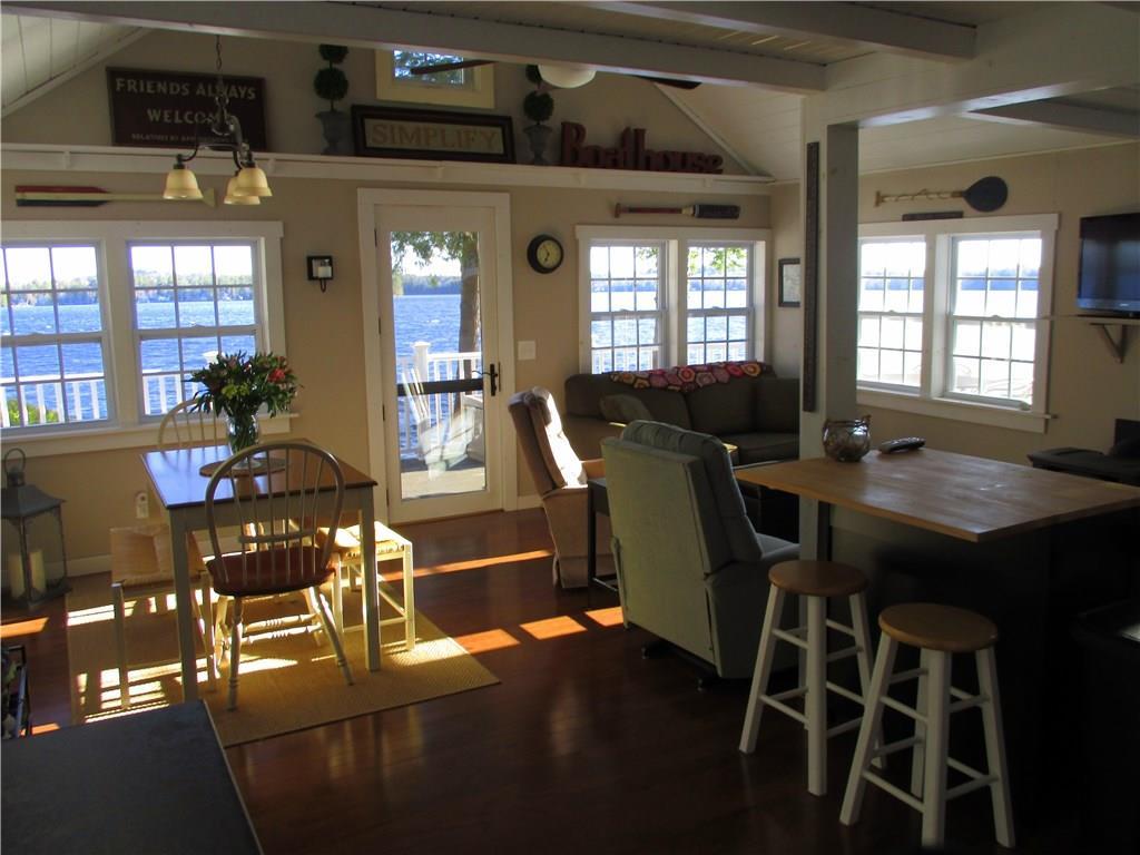 409 West Shore Road Otis, ME 04605 - Photo 11 of 35 Living Room/Dining Area