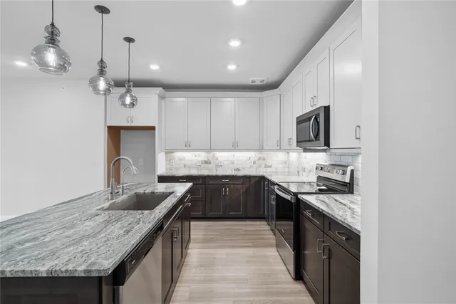 a view of a dry plant in the middle of a field