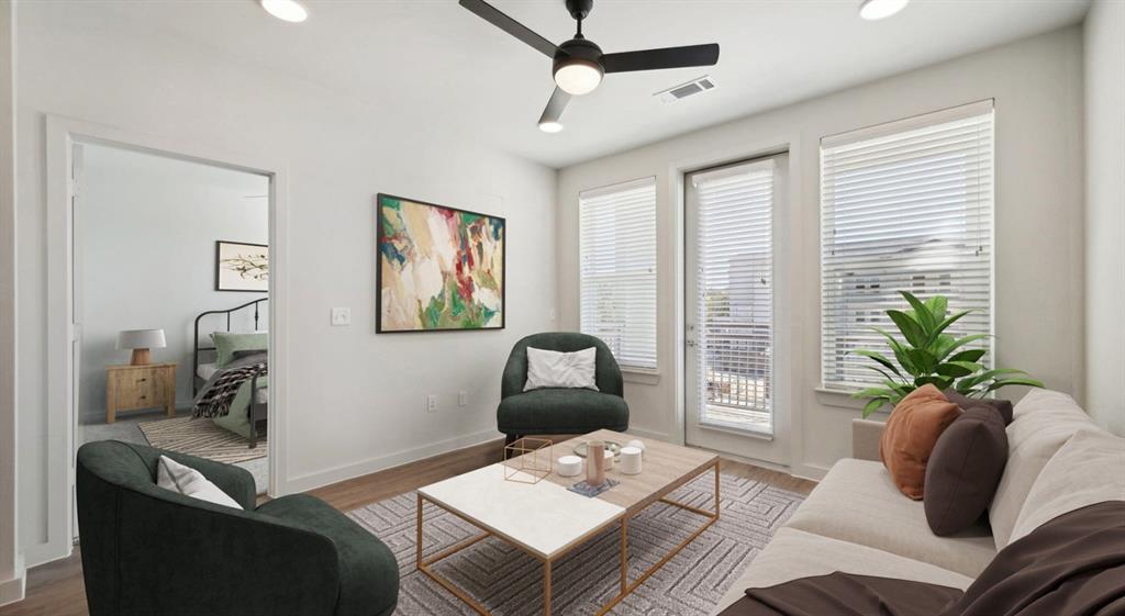 4600 East McKinney Street, Unit 5317 Denton, TX 76208 - Photo 28 of 40 a living room with furniture and a window