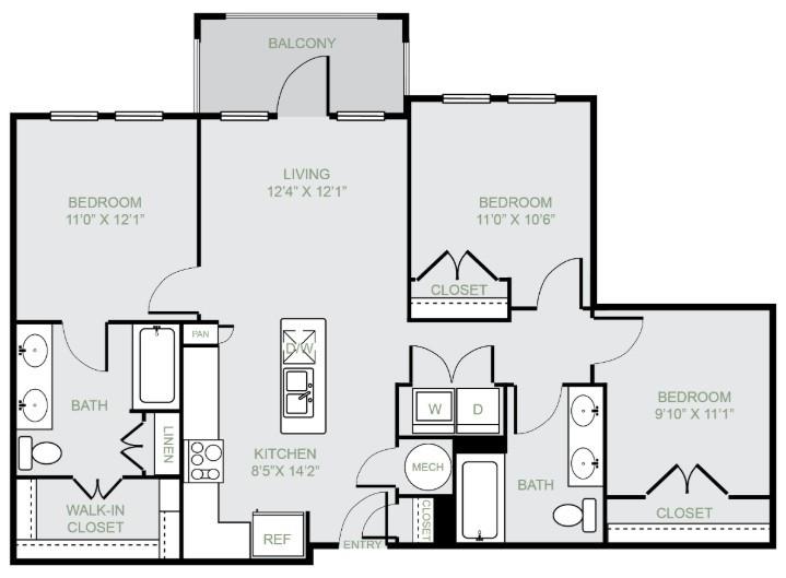 4600 East McKinney Street, Unit 5317 Denton, TX 76208 - Photo 40 of 40 a picture of a wall with a picture on the wall