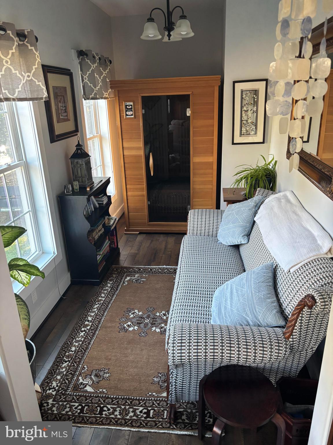5549 Bonnie Brook Road Cambridge, MD 21613 - Photo 27 of 28 a living room with furniture and a fireplace
