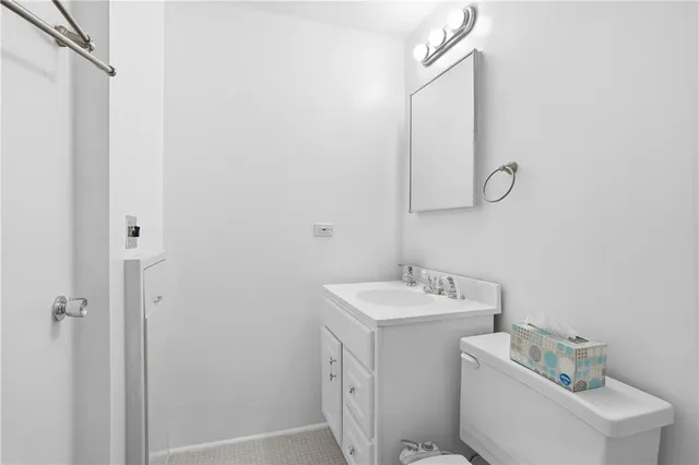 a bathroom with a sink and a toilet