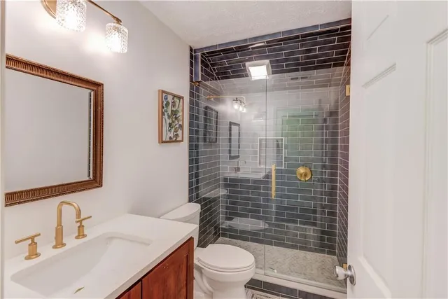 a workspace with furniture and a window