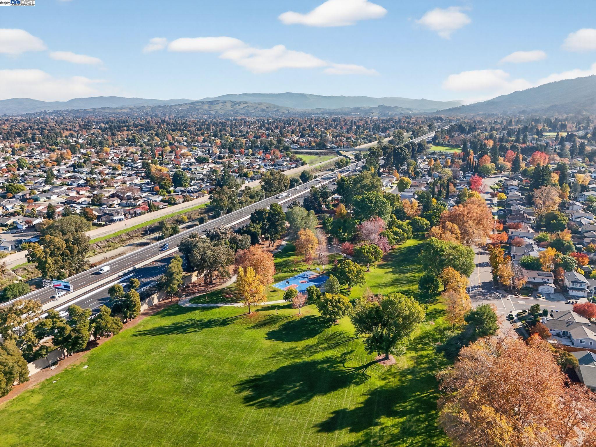 7210 Valley View Court Pleasanton, CA 94588 - Photo 38 of 44 an aerial view of multiple house