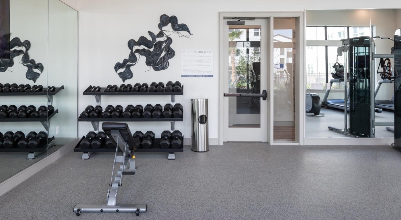 19770 Clay Road, Unit 11302 Katy, TX 77449 - Photo 34 of 35 a view of a room with gym equipment