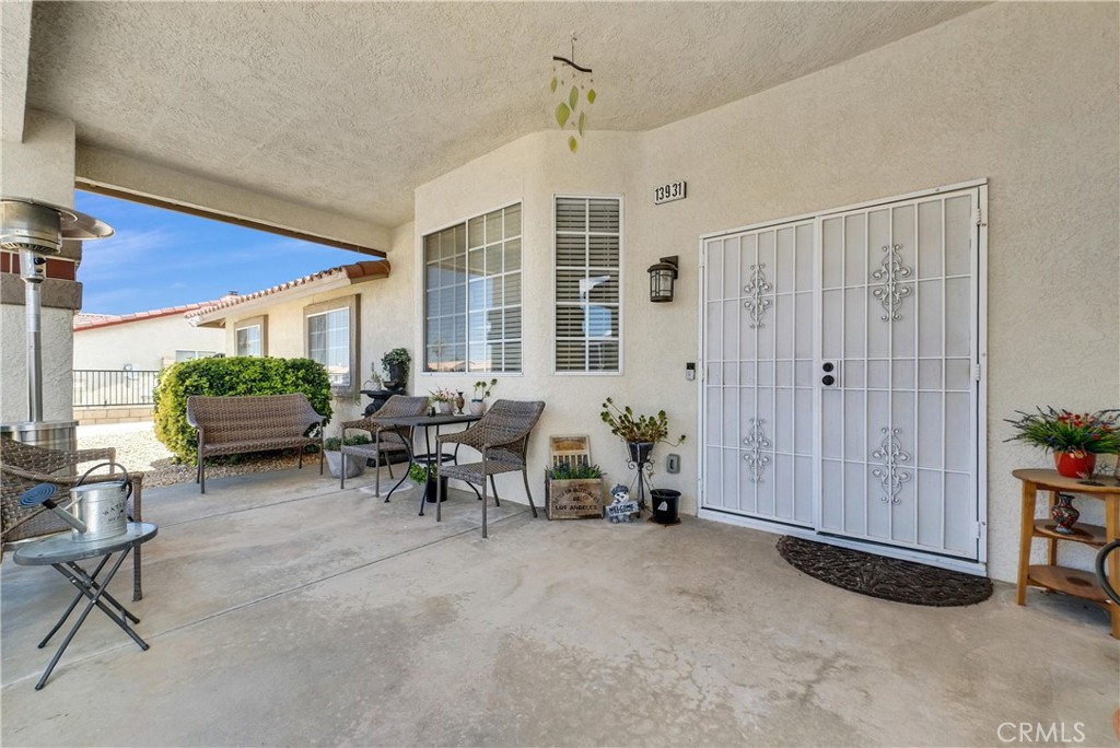 13931 Falling Leaf Road Apple Valley, CA 92307 - Photo 33 of 50 Front patio at entry of house