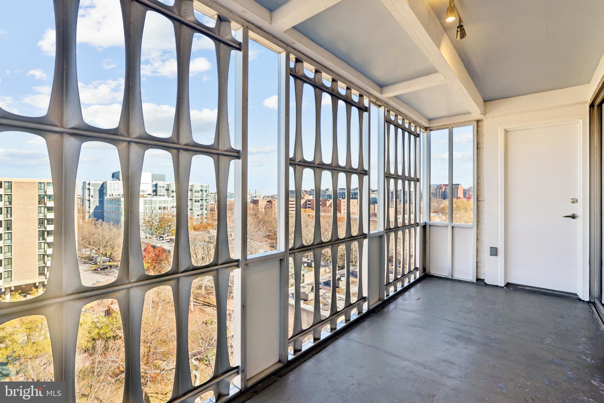 1301 Delaware Avenue Southwest Washington, DC 20024 - Photo 20 of 73 Stylish balcony with urban skyline views.
