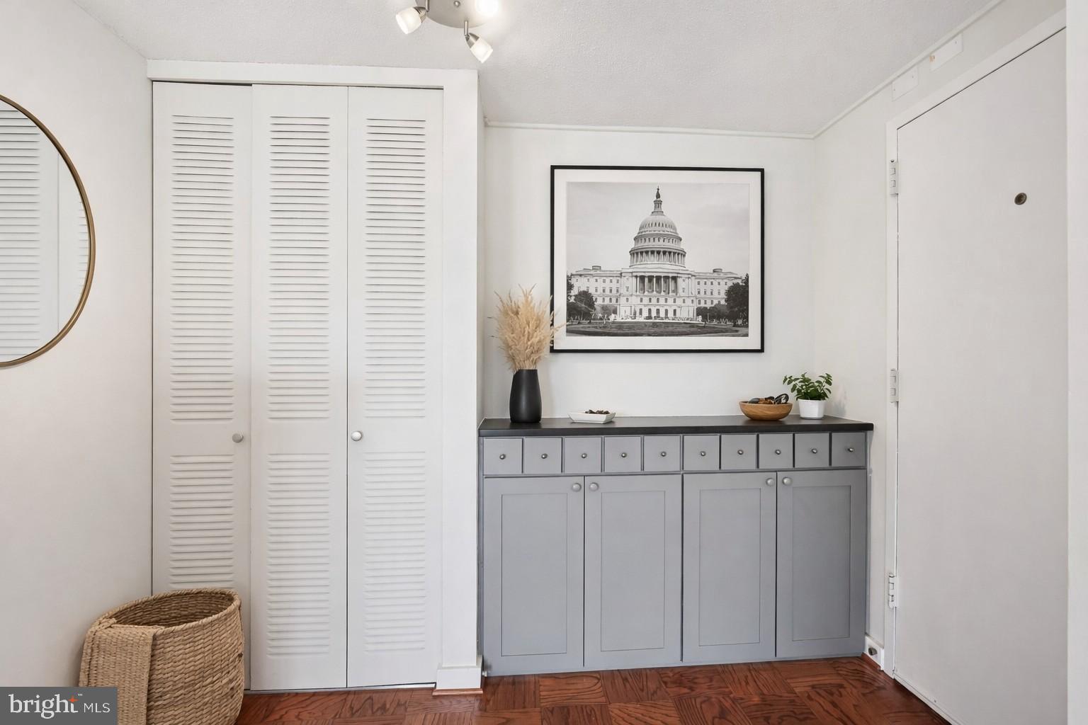 1301 Delaware Avenue Southwest Washington, DC 20024 - Photo 5 of 73 Chic entryway with modern decor accents.