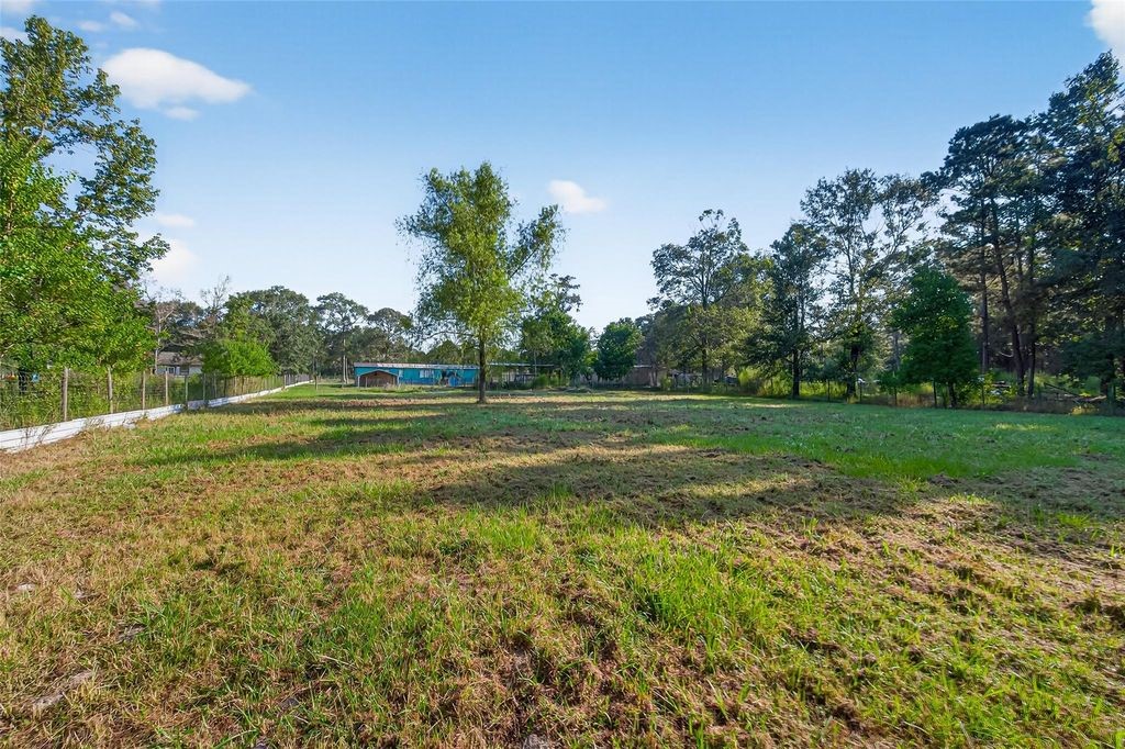 451 Trails End Drive Cleveland, TX 77328 - Photo 2 of 28 a view of a golf course with a lake